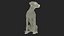 Spotted Sitting Dalmatian Dog