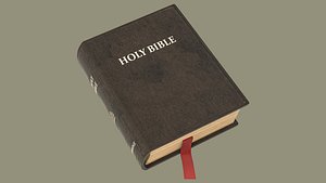 HolyBible with open book animation