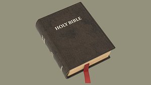 HolyBible with open book animation