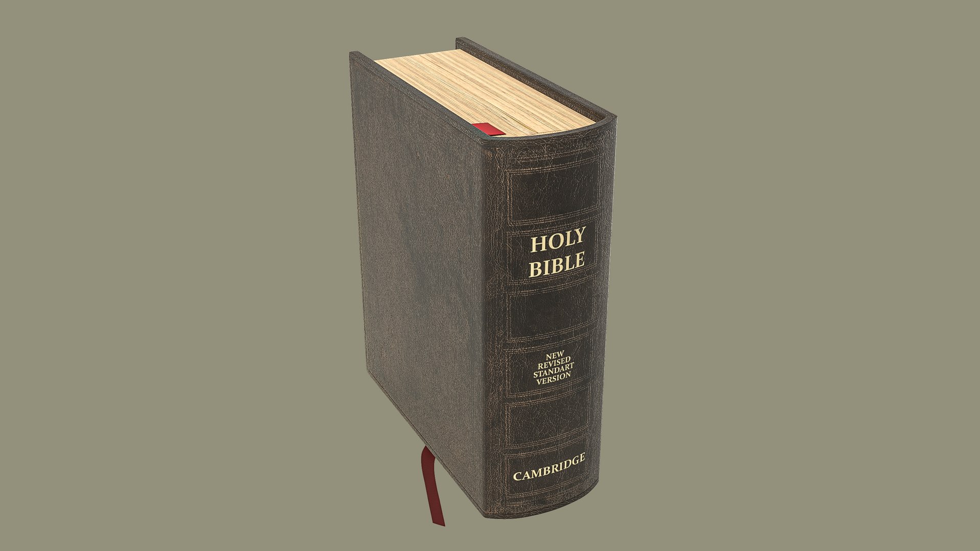 HolyBible com animação de livro aberto Modelo 3D - TurboSquid 1858742