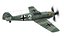 Messerschmitt - BF-109 E - Branco 2