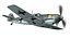 Messerschmitt - BF-109 E - Branco 2