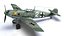 Messerschmitt - BF-109 E - Branco 2