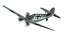 Messerschmitt - BF-109 E - Branco 2