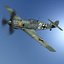 Messerschmitt - BF-109 E - Branco 2