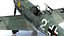 Messerschmitt - BF-109 E - Branco 2