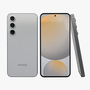 3D model Samsung Galaxy S24 FE Gray