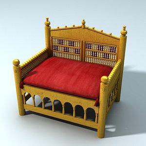 Medieval Norman Throne 3