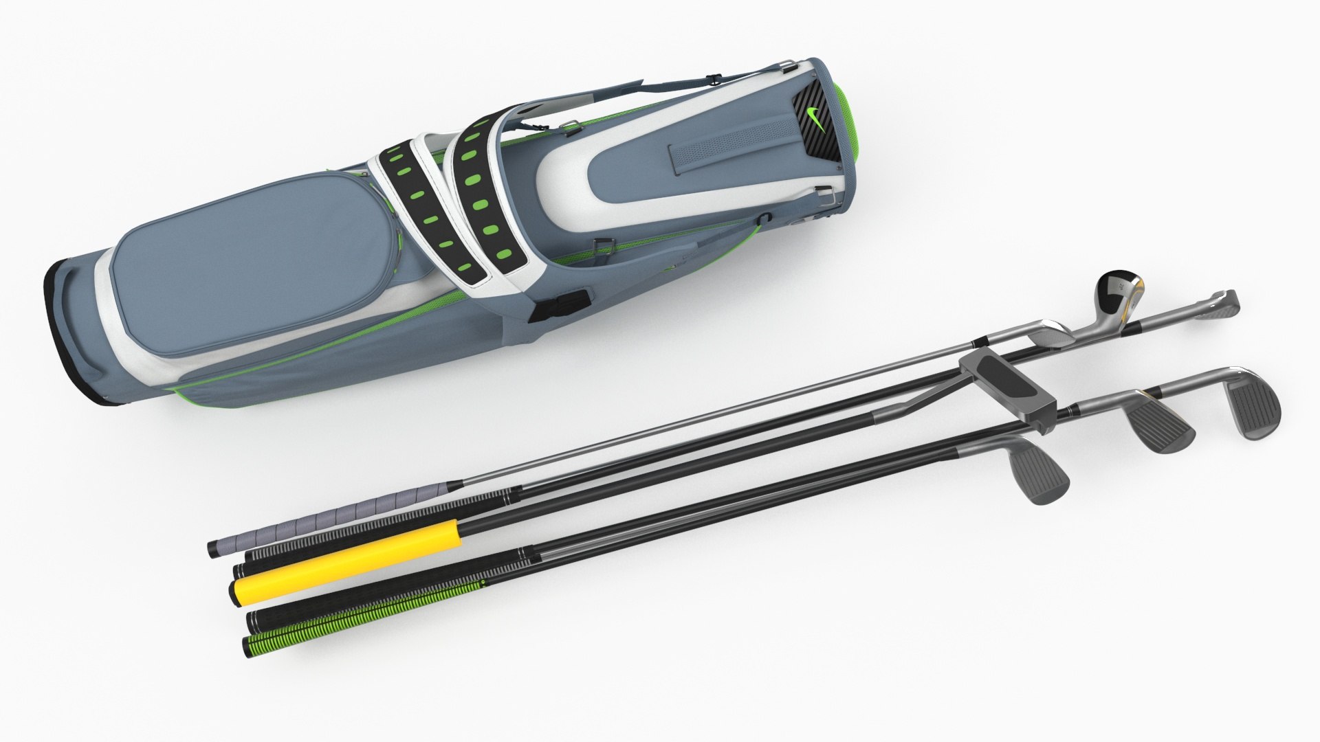 Golf Club Set with Nike Bag 3D https://p.turbosquid.com/ts-thumb/E1/dKSg4x/1t/golfclubsetwithnikebagc4dmodel010/jpg/1723455994/1920x1080/fit_q87/2da9a0c75996ada7b5d9dae736230fec8f3f83ce/golfclubsetwithnikebagc4dmodel010.jpg