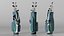 Golf Club Set with Nike Bag