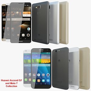 realistic huawei ascend g7 3ds