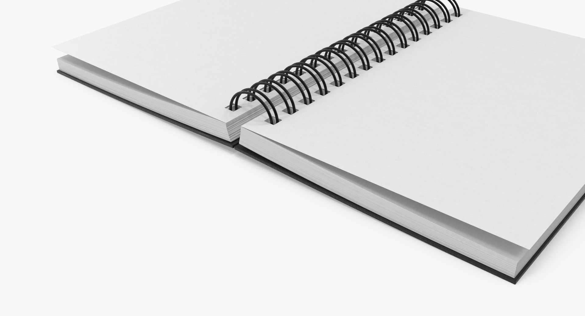 3D Model Spiral Sketchbook 03 02 TurboSquid 1209507