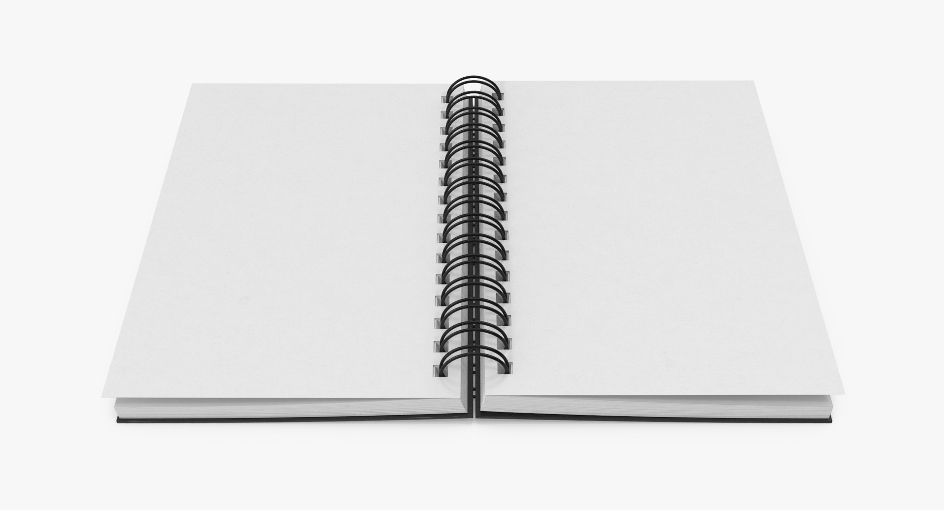 3D Model Spiral Sketchbook 03 02 TurboSquid 1209507