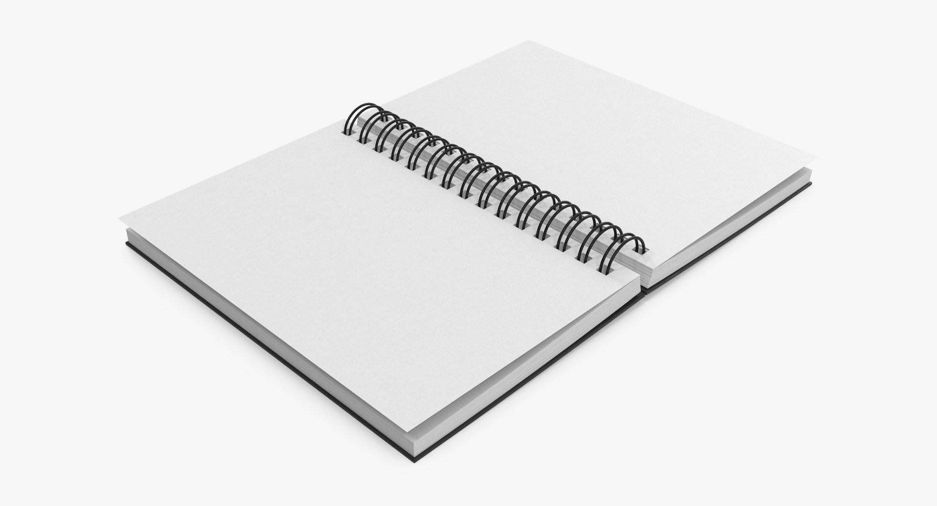 3D Model Spiral Sketchbook 03 02 TurboSquid 1209507
