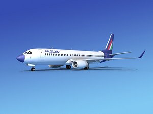 3d model boeing 737-800 737