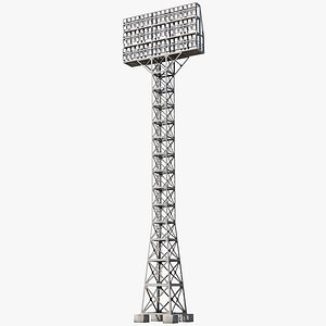 Stadium Lights 3D model
