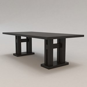 malte table christian liaigre 3d max