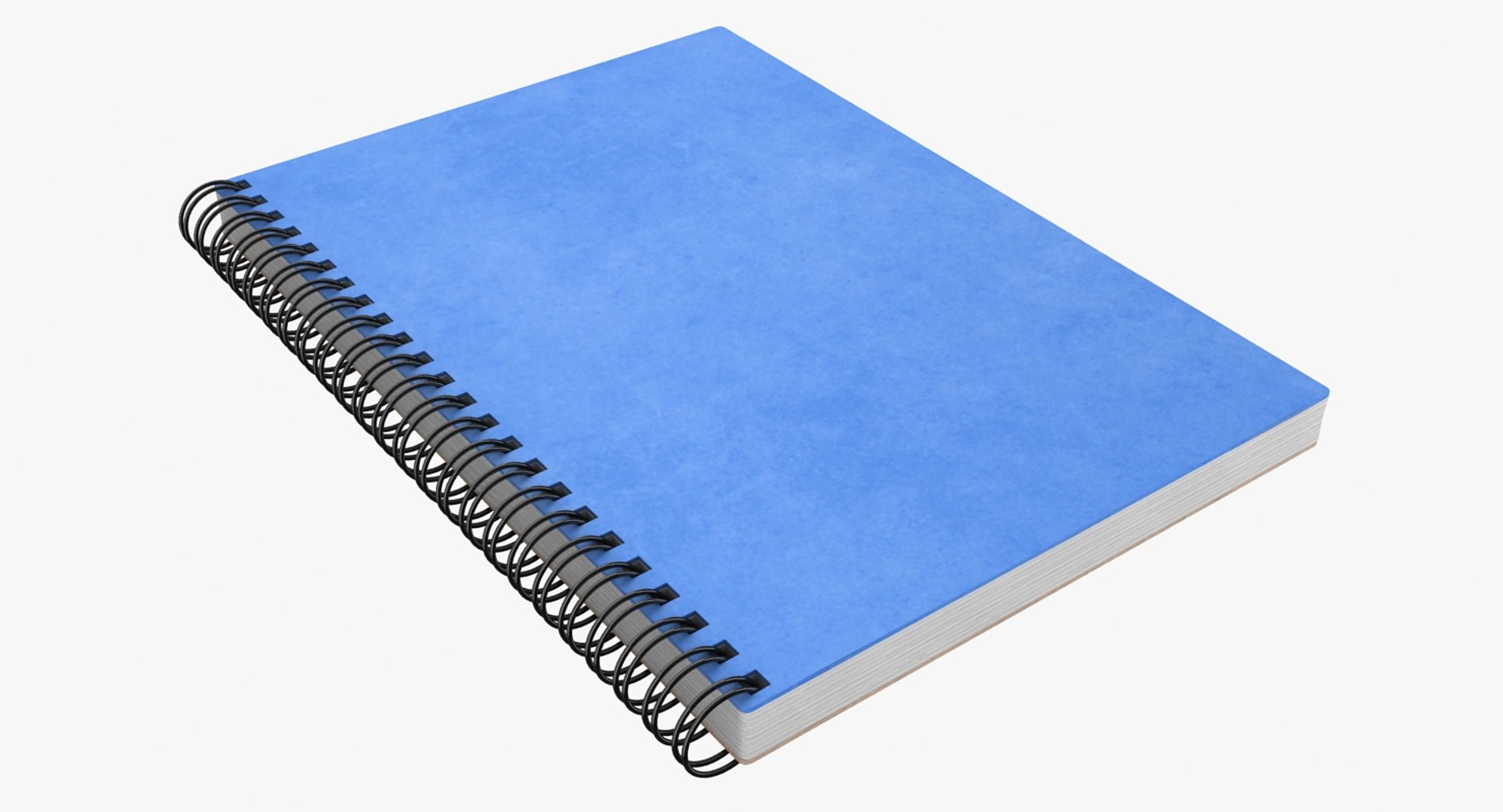 3D Realistic Notebook Blue - TurboSquid 1166478