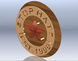 3D signage barbershop