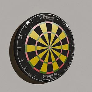 dart board 3d max