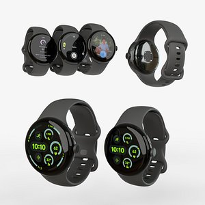 Pixel Watch 3 41MM and 45MM Obsidian