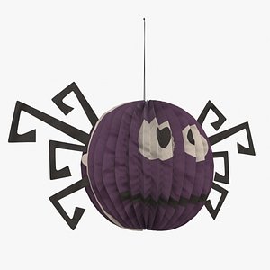 3D Halloween Spider Paper Decorations