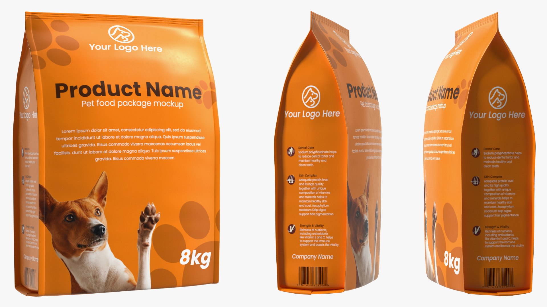 Pet Food Large Package Mockup 3D TurboSquid 2108379