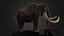 Mammoth Low poly - Animado