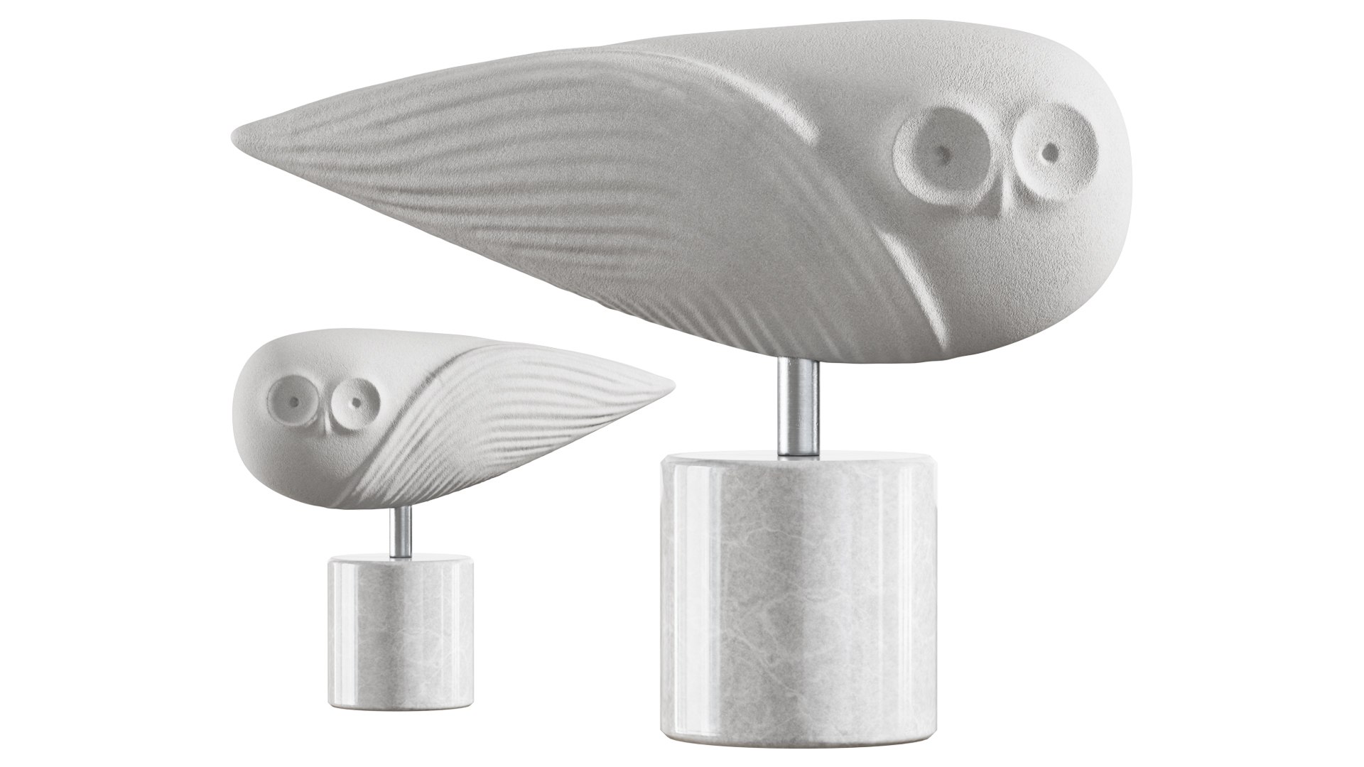 3D Abstract sculpture of an owl https://p.turbosquid.com/ts-thumb/E2/CvUqLj/O5/v_01/jpg/1773078810/1920x1080/fit_q87/b0fa3839e68d37574a4da5ce5c49b7e3a508312e/v_01.jpg