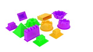 Kinetic Sand Molds Set