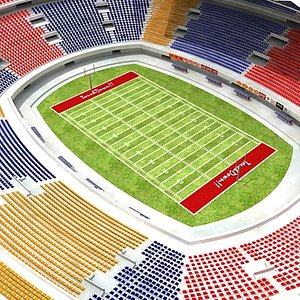 football stadium 3d 3ds