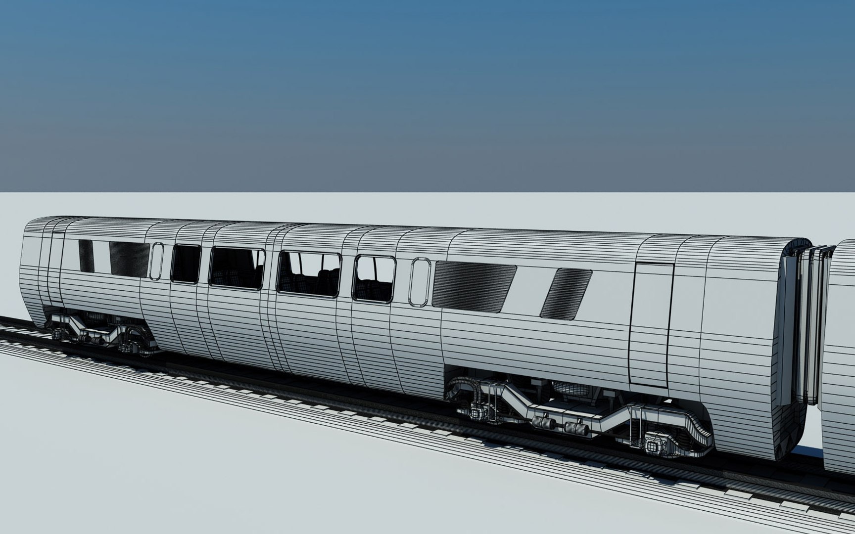 3dsmax Modern British Rail Class