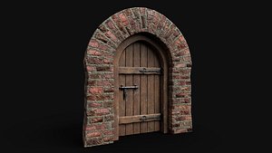 Door Medieval M6 3D model