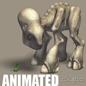Rigged Creature Slonopotam