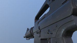 assault rifle m4a1 3D