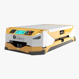 3D Warehouse Autonomous Robot AGV AMR model