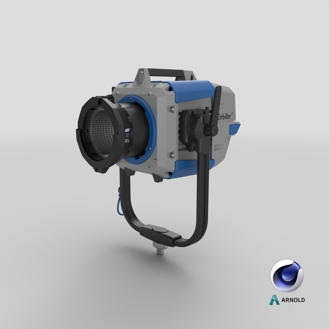 Orbiter Professional LED Fixture without Tripod - Blue 3D model https://p.turbosquid.com/ts-thumb/E2/U0d5BZ/U2/stemcell_cinema_4d_arnold_render/png/1688814785/1920x1080/fit_q87/0fecdaf8ca26bb6e391c2429ff5b0366a0e64d5c/stemcell_cinema_4d_arnold_render.jpg