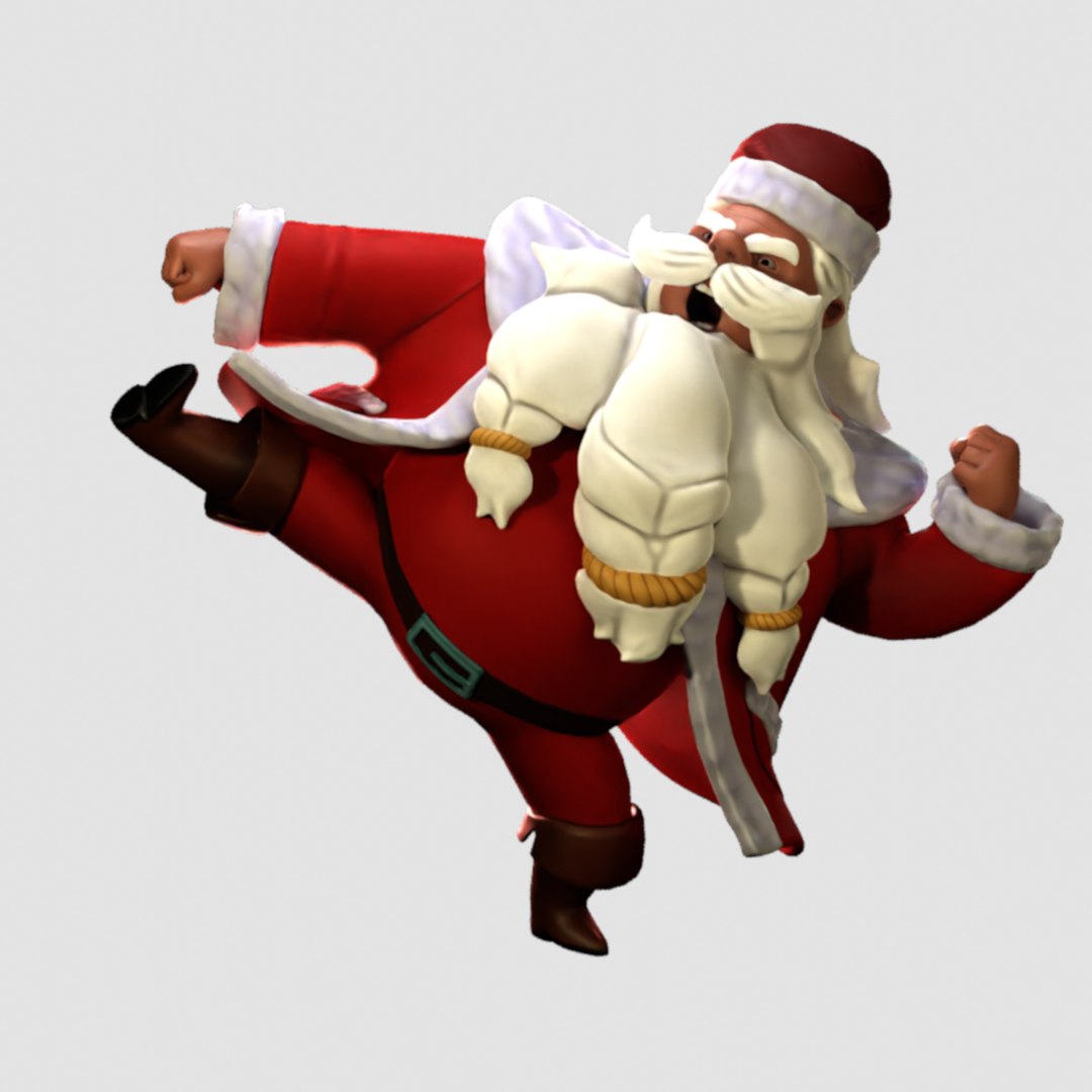 3D Santa Claus model - TurboSquid 2159562