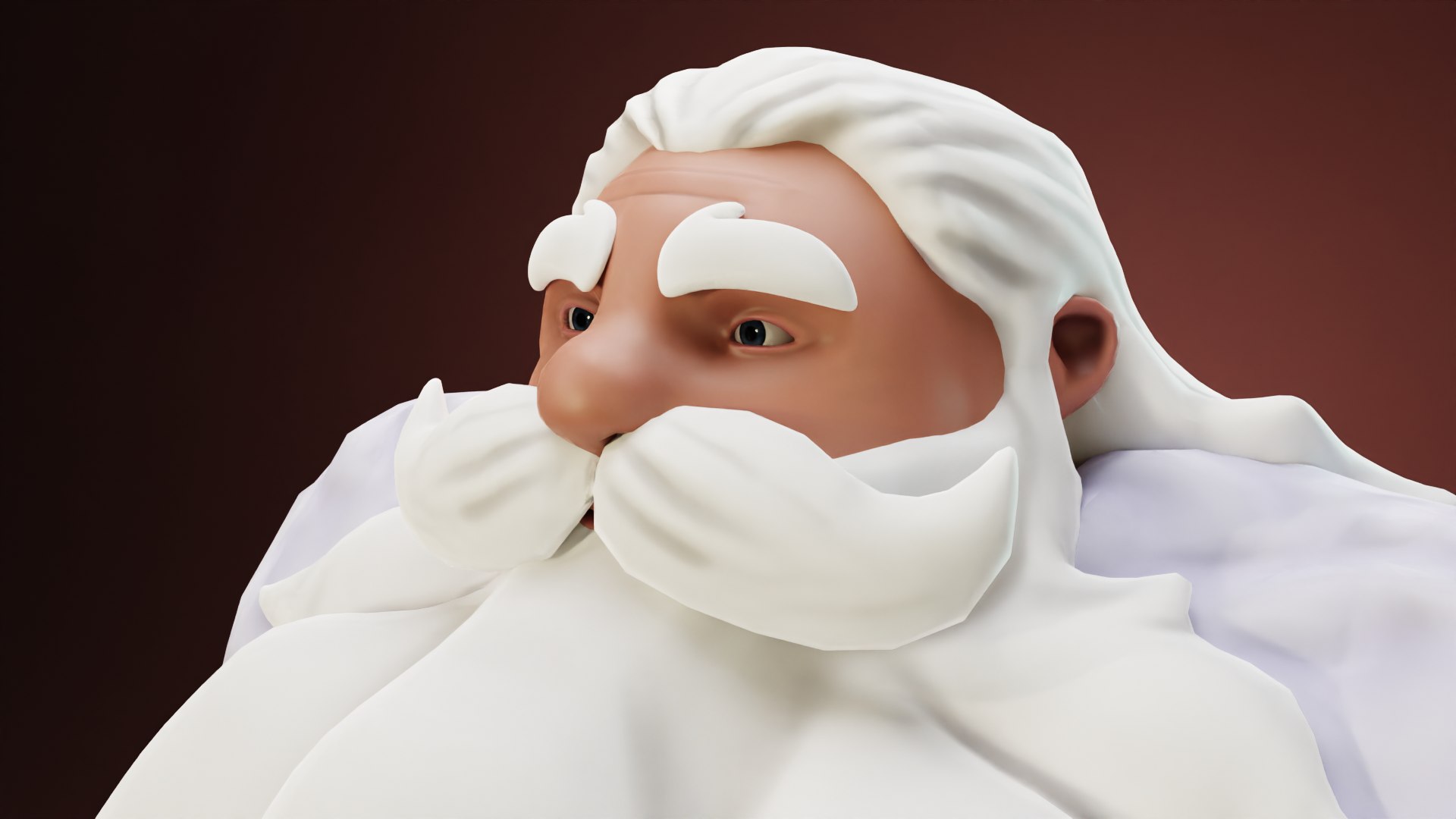 3D Santa Claus model - TurboSquid 2159562