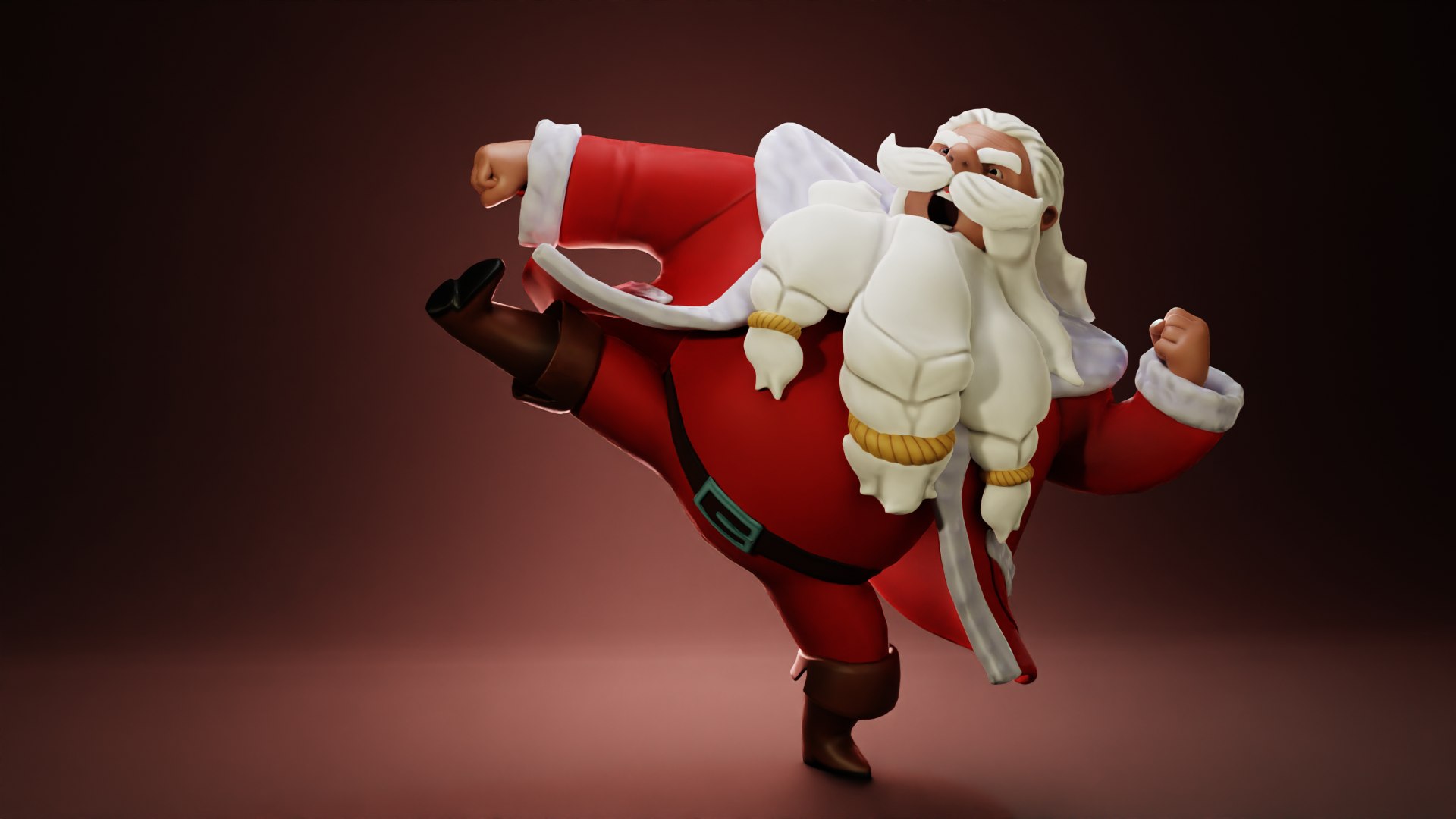 3D Santa Claus model - TurboSquid 2159562