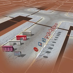 3D model Desert Road Las Vegas. - TurboSquid 1741585