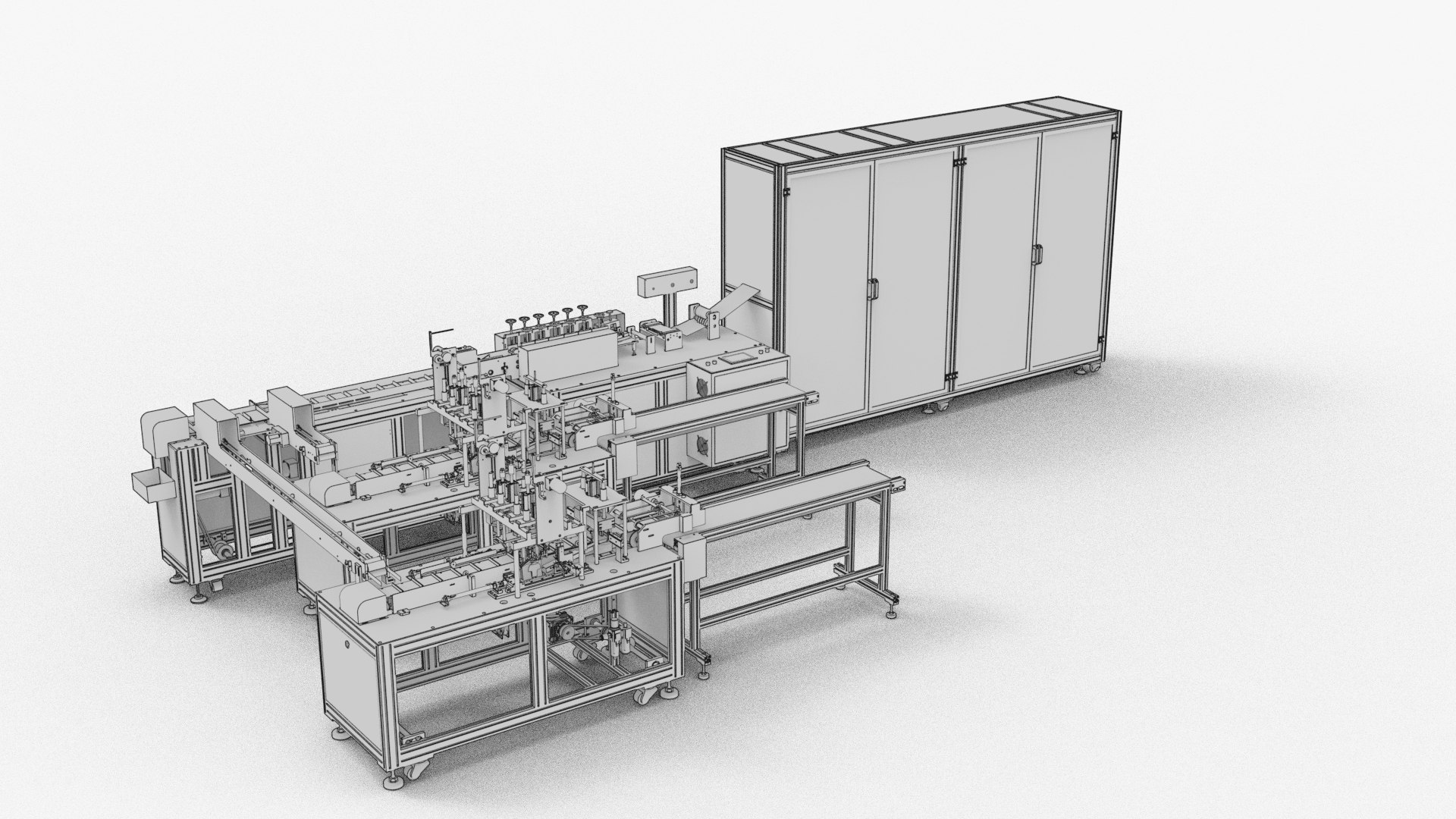 The 5th Generation One With Two New Mask Machine 3D Model - TurboSquid ...