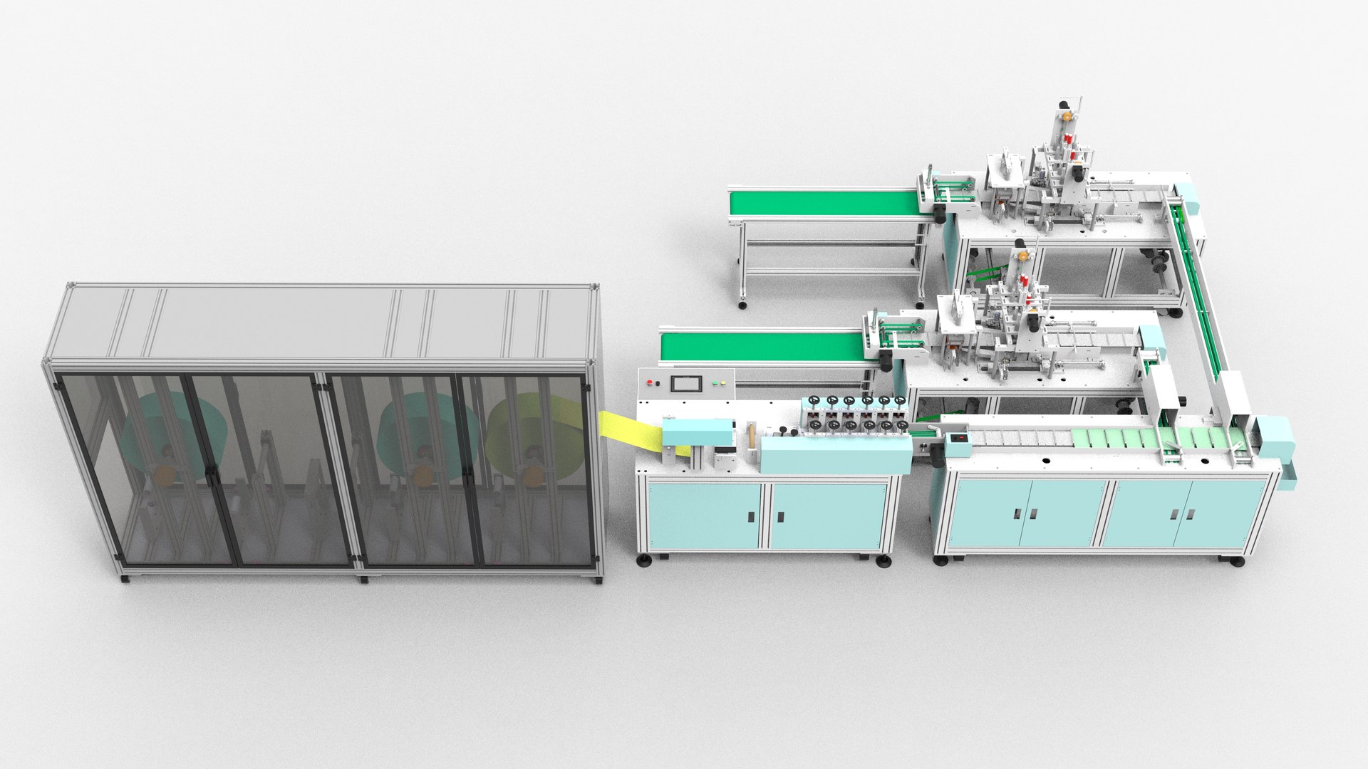 The 5th Generation One With Two New Mask Machine 3D Model - TurboSquid ...