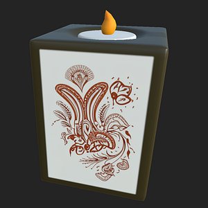 Square Tealight Candle Holder