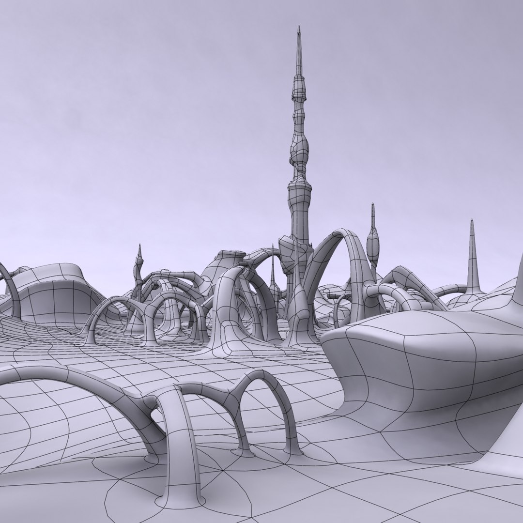 Alien Landscape Max
