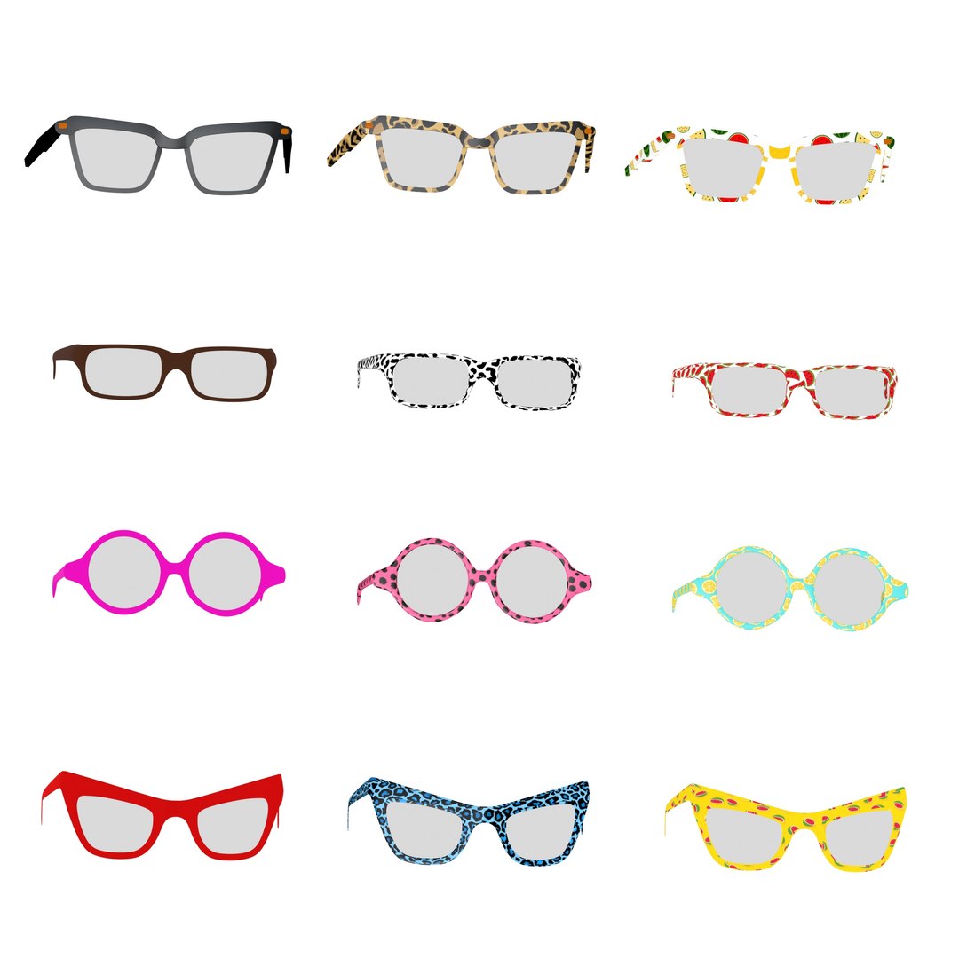 Eyeglasses Glasses Optic 3d Model Turbosquid 1548624