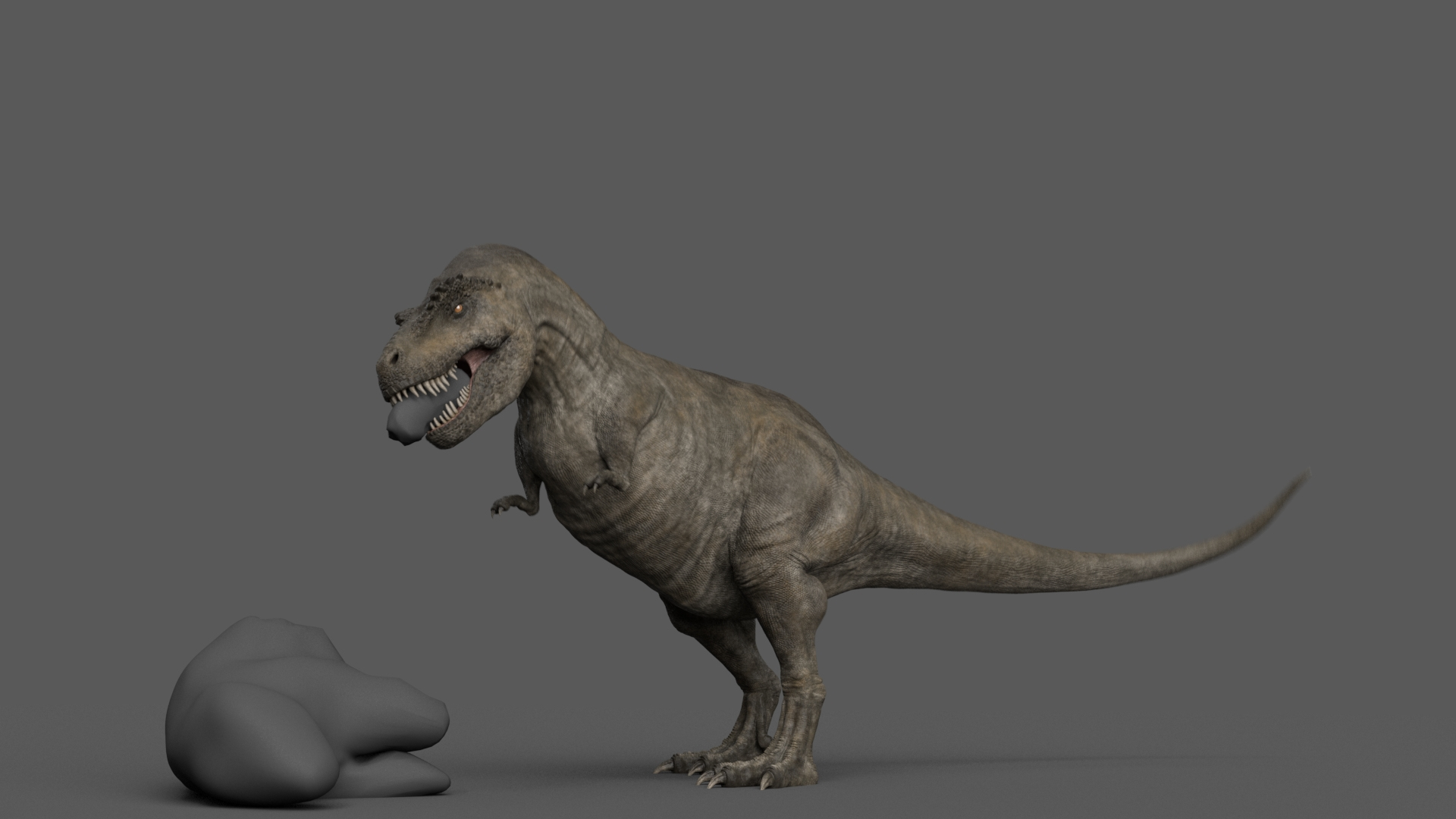 Tiranossauro Rex para seus jogos ou animações Modelo 3D - TurboSquid 1261942