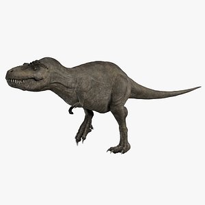 Google Dinosaur T-Rex 3D Model by KhaganFX