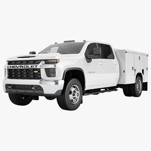 Chevrolet Silverado 3500 HD 2021 Enclosed Utility 01