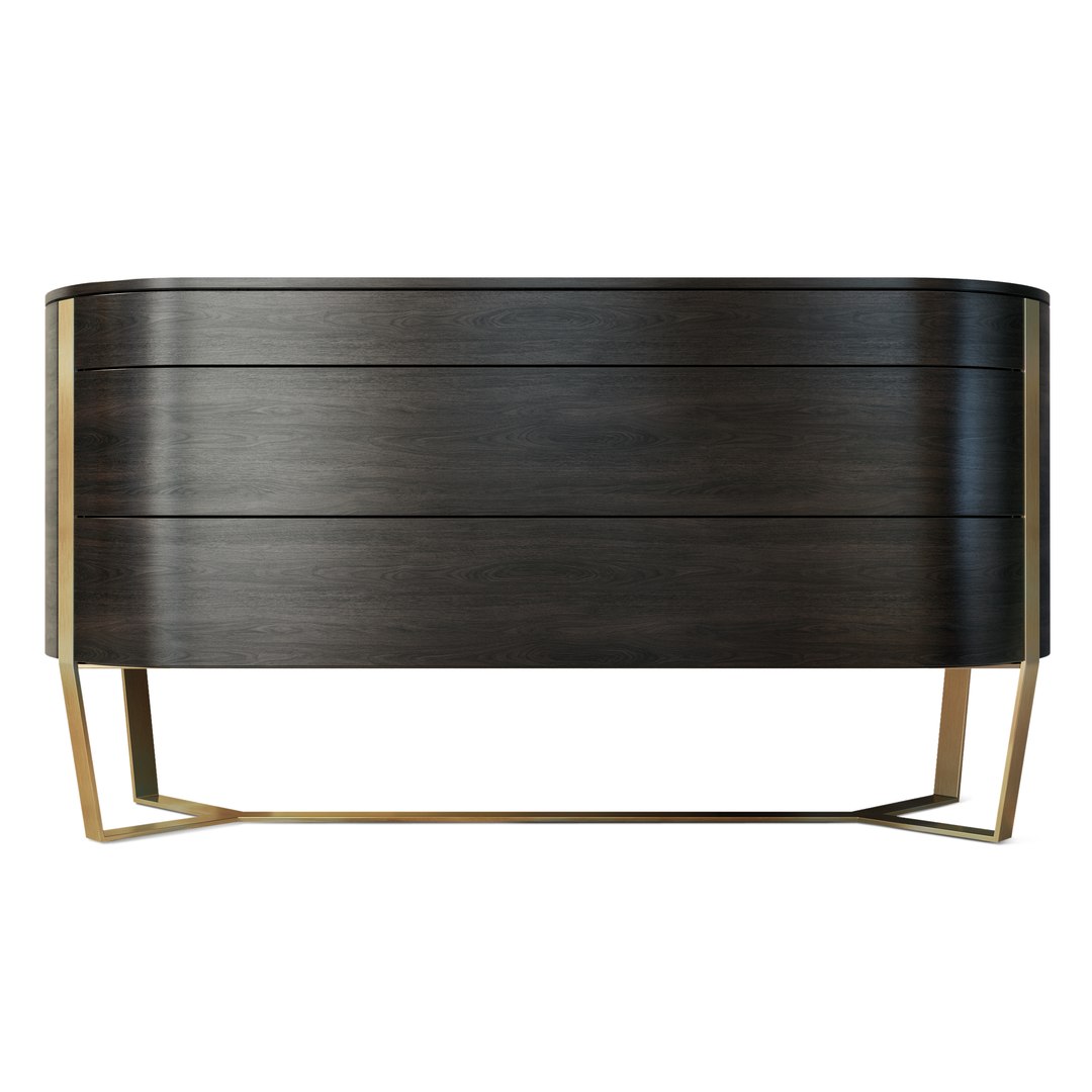 3D Bedside chest of drawers Venere Natuzzi - TurboSquid 2096214